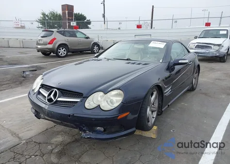 2004 Mercedes-Benz Sl 500 from USA, damaged, VIN WDBSK75F14F080757